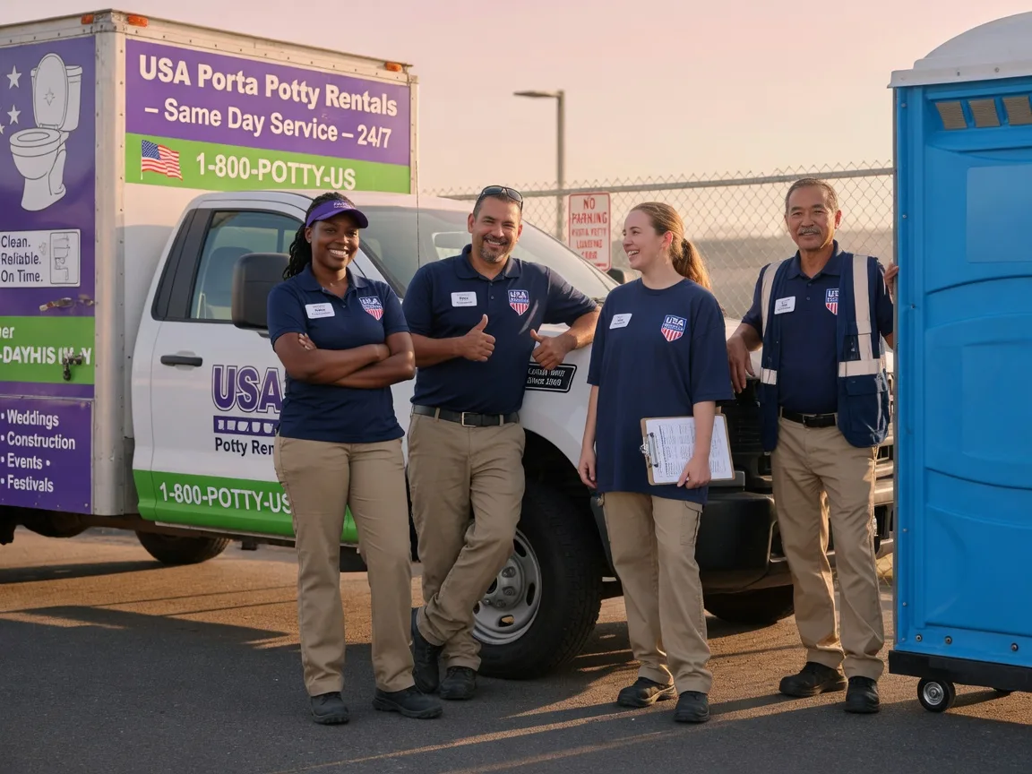 Porta Potty Rental company in Akron, OH